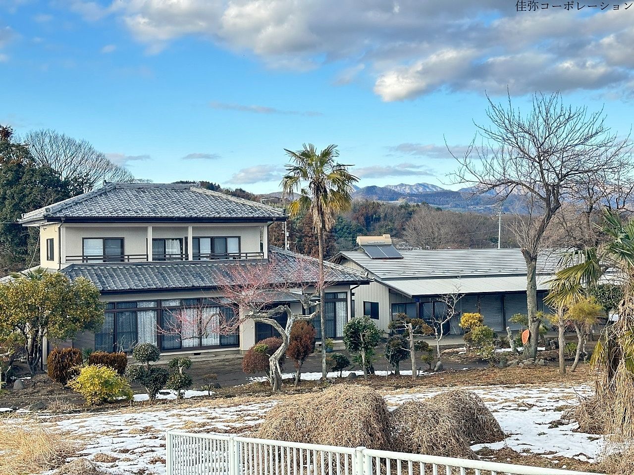 「安中市嶺」農地(トラクターも)付き住宅のお引渡しが完了しました